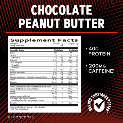 Wheybolic™ Ripped - Chocolate Fudge (22 Servings)