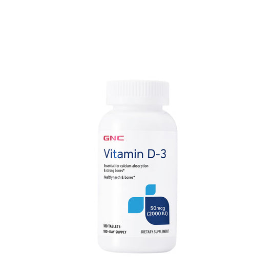 Vitamin D-3 Tablets 2000 IU - 180 Tablets (180 Servings)