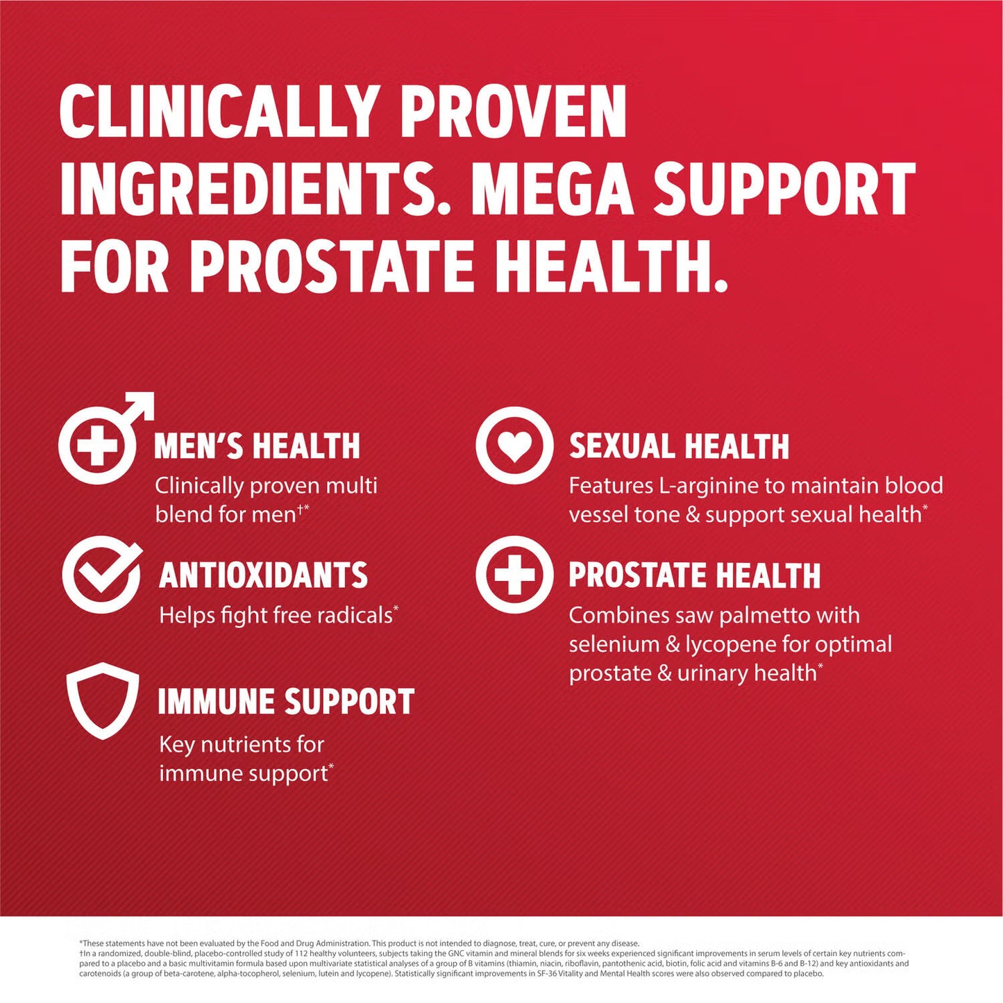 Prostate and Virility Multivitamin - 90 Caplets (45 Servings)