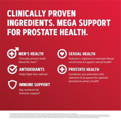 Prostate and Virility Multivitamin - 90 Caplets (45 Servings)