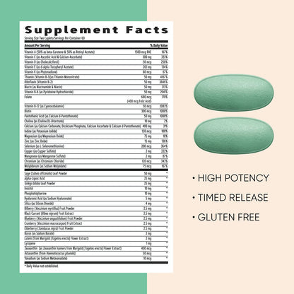 50 Plus Multivitamin- 60 Caplets (30 Servings)