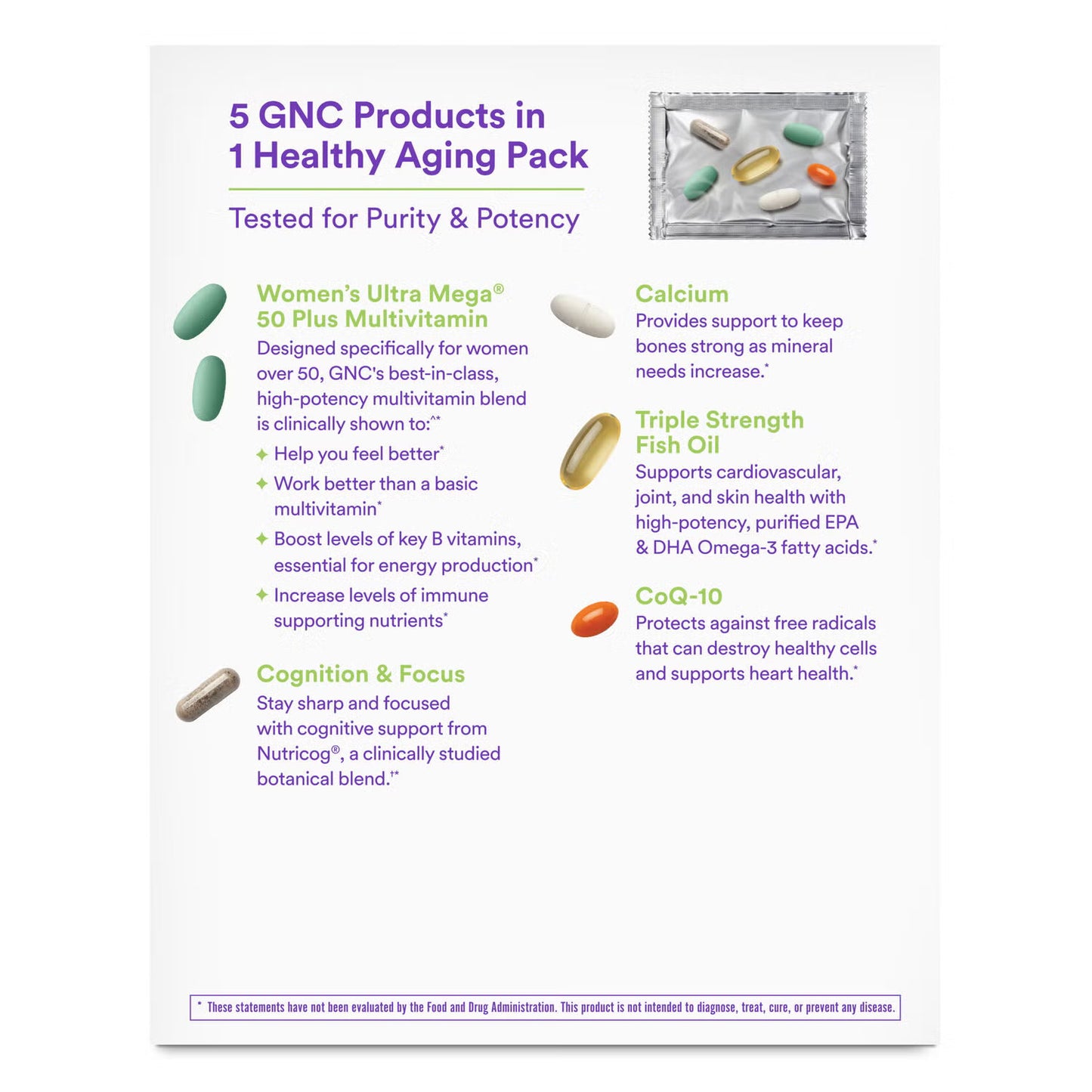 50 Plus Vitapak® Program (1 Month Supply)