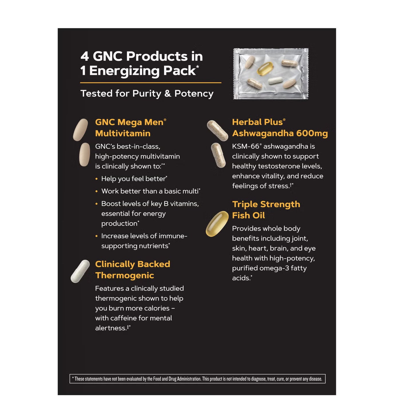 Energy & Metabolism Vitapak® Program (1 Month Supply)