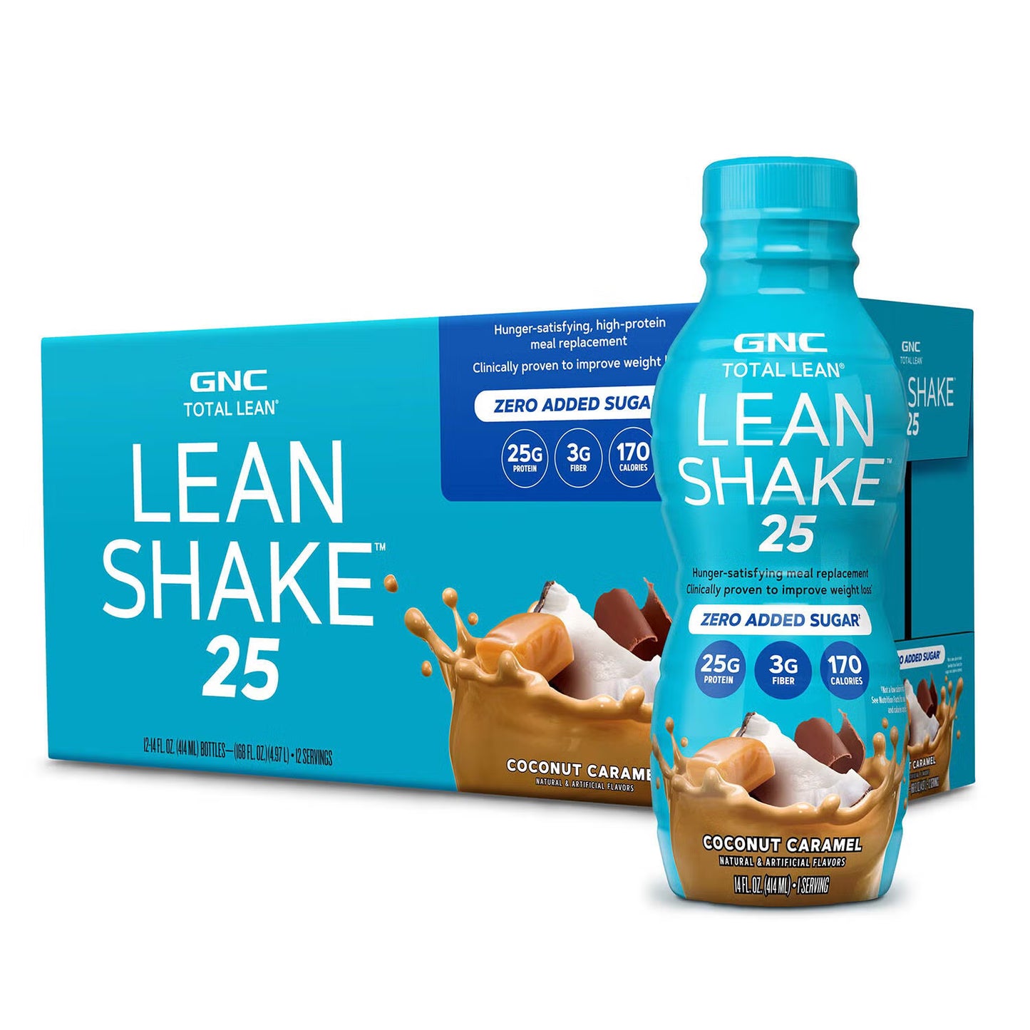 Lean Shake" Burn -Vanilla Bean -140z. (12 Bottles)