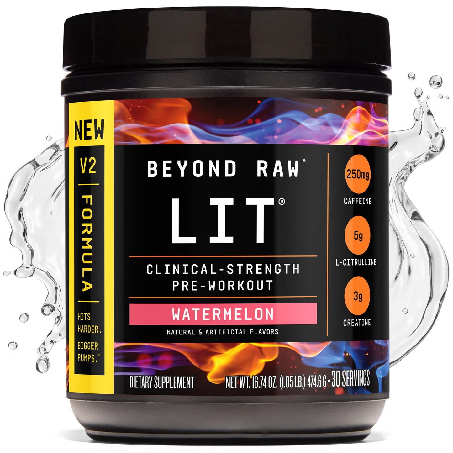 LIT V2 Pre-Workout - Blue Raspberry (30 Servings)