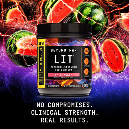 LIT V2 Pre-Workout - Blue Raspberry (30 Servings)