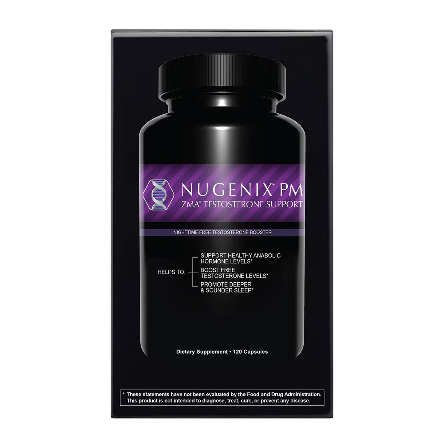 PM ZMA® Testosterone Support - 120 Capsules (30 Servings)