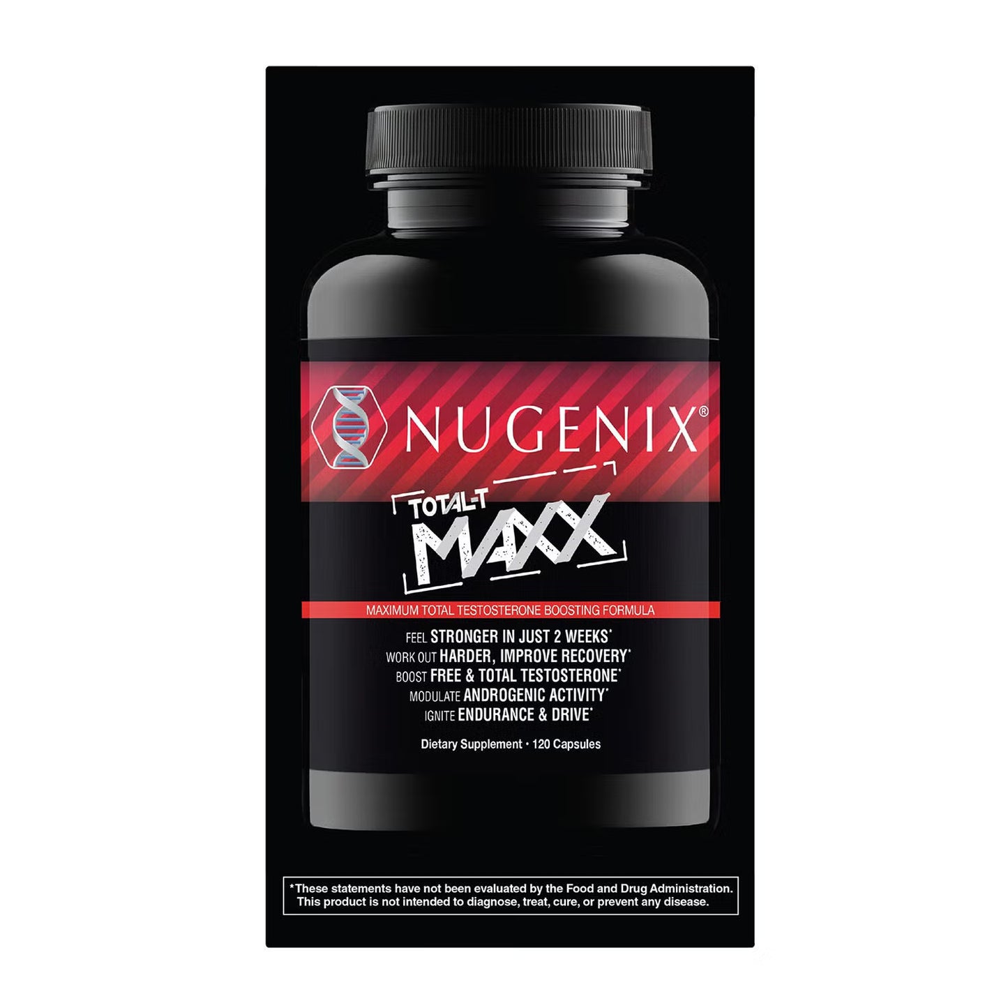 Maxx Testosterone Booster with Tesnor - 120 Capsules (30 Servings)