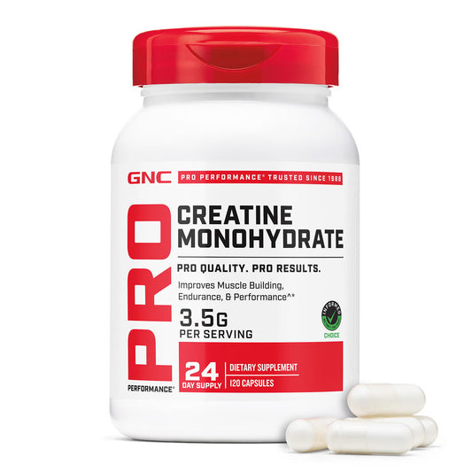 Creatine Monohydrate 3500mg - 120 Capsules (24 Servings)