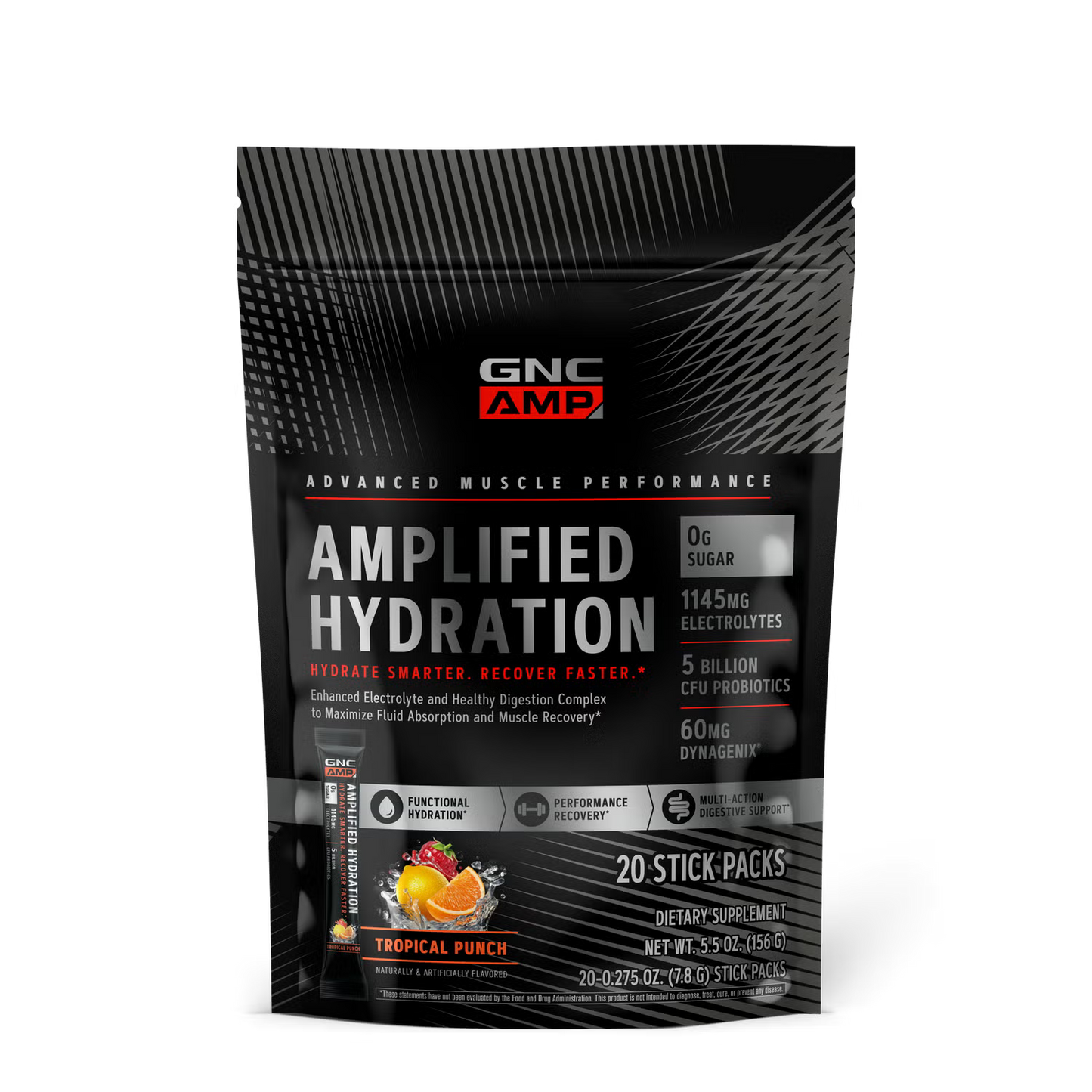 Amplified Hydration - Lemon Lime (20 Stick Packs)