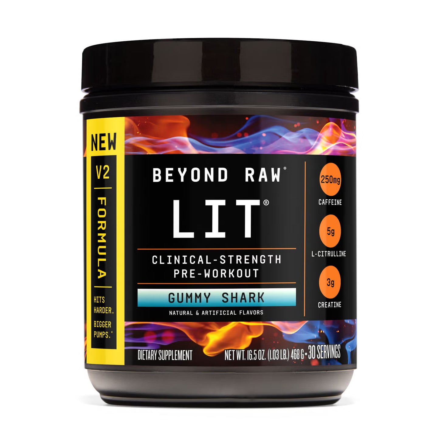 LIT V2 Pre-Workout - Blue Raspberry (30 Servings)