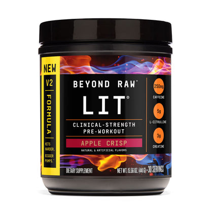 LIT V2 Pre-Workout - Blue Raspberry (30 Servings)