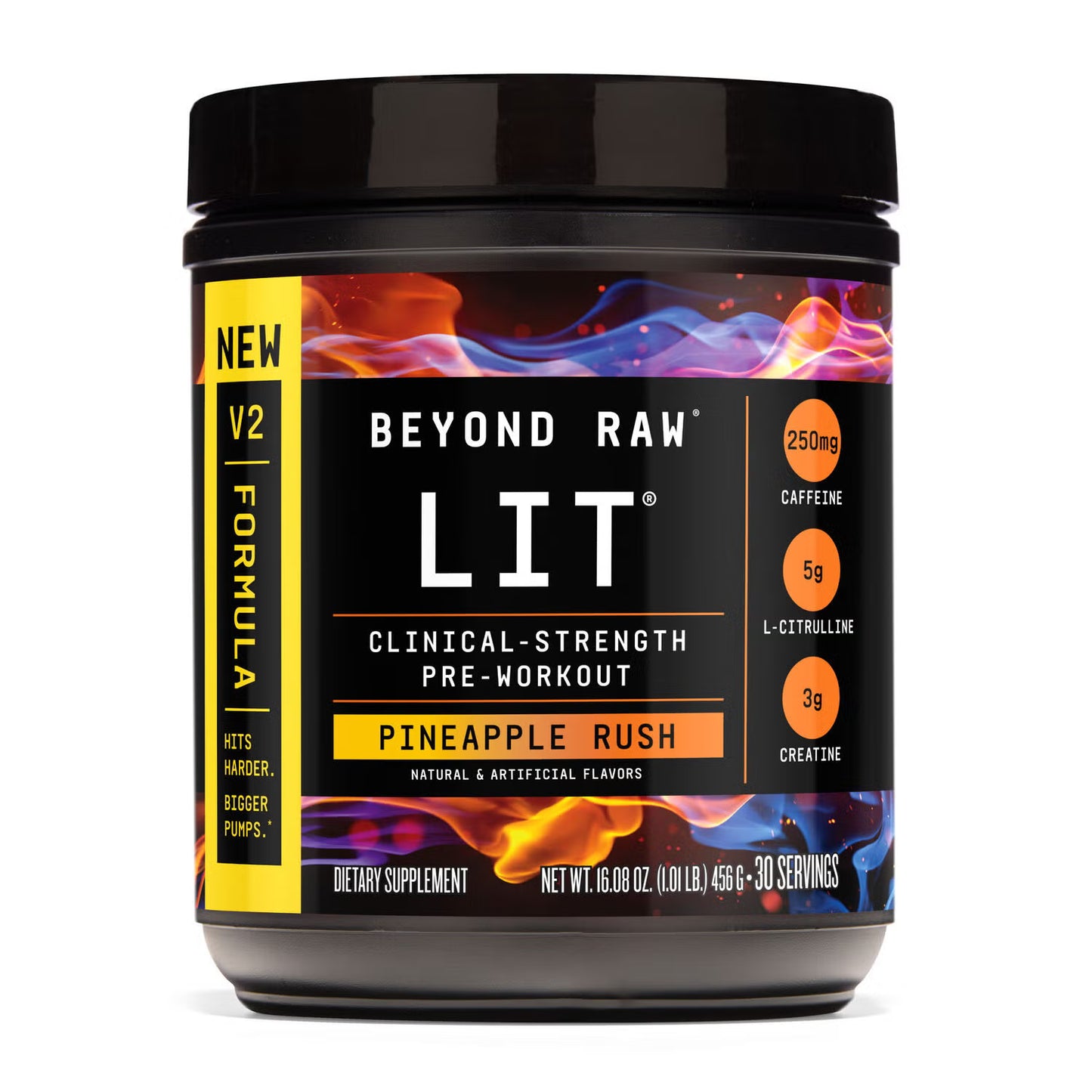 LIT V2 Pre-Workout - Blue Raspberry (30 Servings)