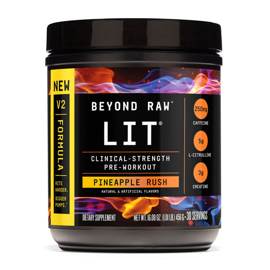 LIT V2 Pre-Workout - Blue Raspberry (30 Servings)