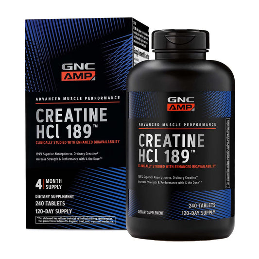 Creatine HCl 189™ - 240 Tablets (120 Servings)