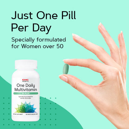 One Daily Multivitamin 50 Plus - 60 Caplets (60 Servings)